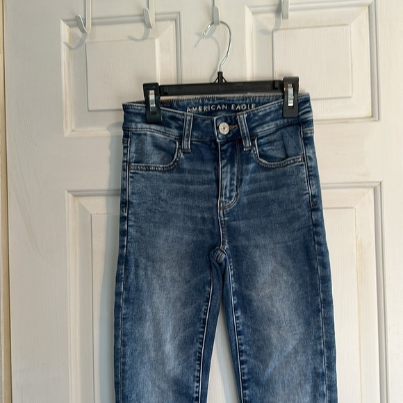 American Eagle High Rise Jegging size 00 Regular - Picture 3 of 7